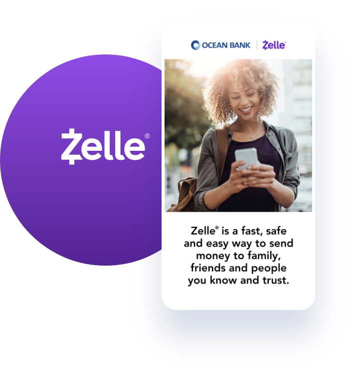Zelle is a fast, safe and easy way to send money to family, friends and people you know and trust.
